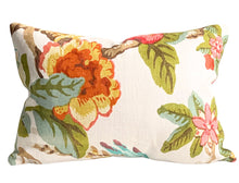 Load image into Gallery viewer, Floral Linen Pillow Cover, 13X19