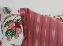 Load image into Gallery viewer, BRUNSCHWIG & FILS ARAVALI  RUST/OLIVE 13X23 PILLOW COVER