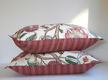 Load image into Gallery viewer, BRUNSCHWIG & FILS ARAVALI  RUST/OLIVE 13X23 PILLOW COVER