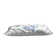 Load image into Gallery viewer, Chinoiserie Floral in Blue by Mark Sykes for Schumacher, 11x21 inches, lumbar, ready to ship