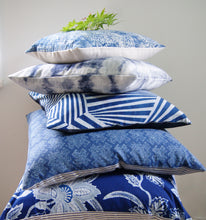 Load image into Gallery viewer, INDIGO BATIK PILLOW COVER