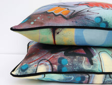 Load image into Gallery viewer, PIERRE FREY GRAFFITI PILLOW COVER