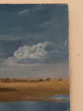 Load image into Gallery viewer, VINTAGE BEACH SCENE PAINTING, LOW TIDE