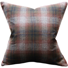 Load image into Gallery viewer, Plaid Wool Pillow Cover