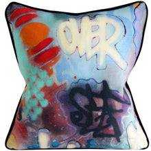 Load image into Gallery viewer, PIERRE FREY GRAFFITI PILLOW COVER