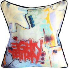 Load image into Gallery viewer, PIERRE FREY GRAFFITI PILLOW COVER