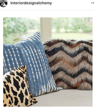 Load image into Gallery viewer, Leopard Print Pillow Cover, custom sizes, made to order
