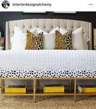 Load image into Gallery viewer, Leopard Print Pillow Cover, custom sizes, made to order