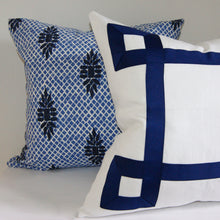 Load image into Gallery viewer, BOCA WEDGEWOOD PILLOW COVER