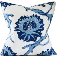 Load image into Gallery viewer, BOTANICAL FLORAL PILLOW COVER, made to order, custom sizes