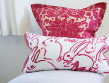 Load image into Gallery viewer, PINK BUNNY HUTCH LUMBAR COVER