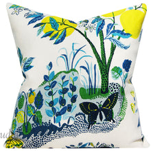 Load image into Gallery viewer, CITRUS GARDEN IN POOL Pillow Cover, 20X20 inches