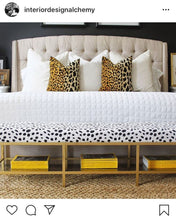 Load image into Gallery viewer, Leopard Pillow Cover - Animal Print - Decorative Pillow Cover - Jamil Natural - 19x19 inches - ready to ship