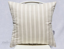 Load image into Gallery viewer, BROWN PLAID WOOL PILLOW COVER