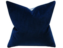 Load image into Gallery viewer, BLUE PLAID PILLOW COVER 16X16