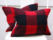 Load image into Gallery viewer, BUFFALO CHECK PILLOW COVER