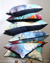 Load image into Gallery viewer, Pierre Frey Pillow Cover - graffiti - eighty thirty - Toxic - protest - abstract - decorative pillow cover - Lumbar