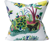 Load image into Gallery viewer, Schumacher Pillow Cover, Citrus Garden, Lime, 20x20 inches, Pillow COVER, decorative pillow cover, Studio Tullia, quick ship