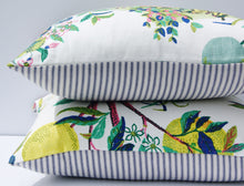 Load image into Gallery viewer, Schumacher Pillow Cover, Citrus Garden, Lime, 20x20 inches, Pillow COVER, decorative pillow cover, Studio Tullia, quick ship