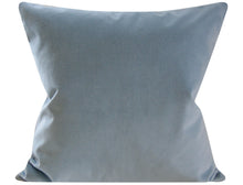 Load image into Gallery viewer, Velvet Pillow Cover, 2022, best-selling, jewel tones, tulip, saffron, emerald, sky blue, midnight, made to order