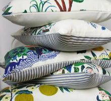 Load image into Gallery viewer, Citrus Garden, Primary, Lumbar, Josef Frank, 13X26 inches, Schumacher Pillow Cover, Studio Tullia, ready to ship