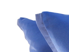 Load image into Gallery viewer, Periwinkle Blue, Decorative pillow cover, Velvet Pillow Cover, cotton velvet, ready to ship
