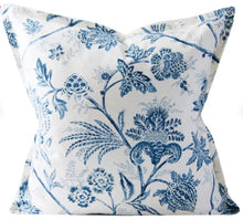 Load image into Gallery viewer, Blue & White Citrus Garden,  swatches available, fabric samples, curated by Suzanne for Studio Tullia