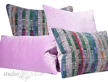Load image into Gallery viewer, GUATEMALAN TASSEL STATEMENT PILLOW COVER, 14x33 inches