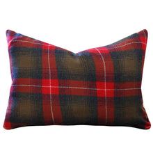 Load image into Gallery viewer, PLAID WOOL PILLOW COVER 13X9