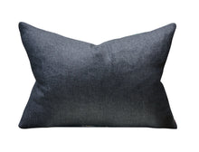 Load image into Gallery viewer, STRIPED SILK LUMBAR PILLOW COVER