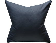 Load image into Gallery viewer, BLACK SILK PILLOW COVER 20"