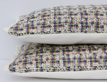 Load image into Gallery viewer, CHENILLE HOUNDSTOOTH LUMBAR COVER
