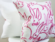 Load image into Gallery viewer, PINK BUNNY HUTCH PILLOW COVER