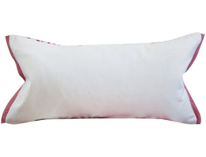 Bunny Hutch in Pink, Hunt Slonem, Lumbar pillow cover, 11X17 inches, Lee Jofa, Studio Tullia, ready tp ship
