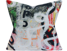 Load image into Gallery viewer, Charles Pringuay, Street Diptych, Pierre Frey, Pillow Cover, Studio Tullia, made to order
