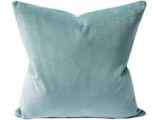 Load image into Gallery viewer, Quick Ship, Pacific Velvet Pillow Cover, 20x20 inches,  velvet pillow cover, ready to ship