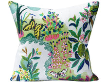 Load image into Gallery viewer, Schumacher Pillow Cover, Citrus Garden, Lime, 20x20 inches, Pillow COVER, decorative pillow cover, Studio Tullia, quick ship