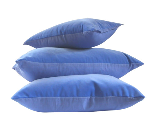 Periwinkle Blue, Decorative pillow cover, Velvet Pillow Cover, cotton velvet, ready to ship