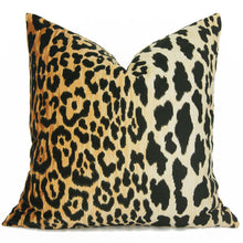 Load image into Gallery viewer, LEOPARD VELVET PILLOW COVER, pick your size