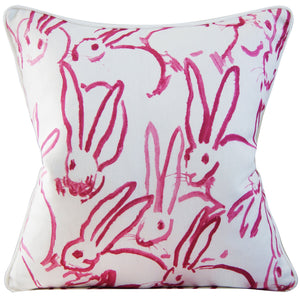 PINK BUNNY HUTCH PILLOW COVER