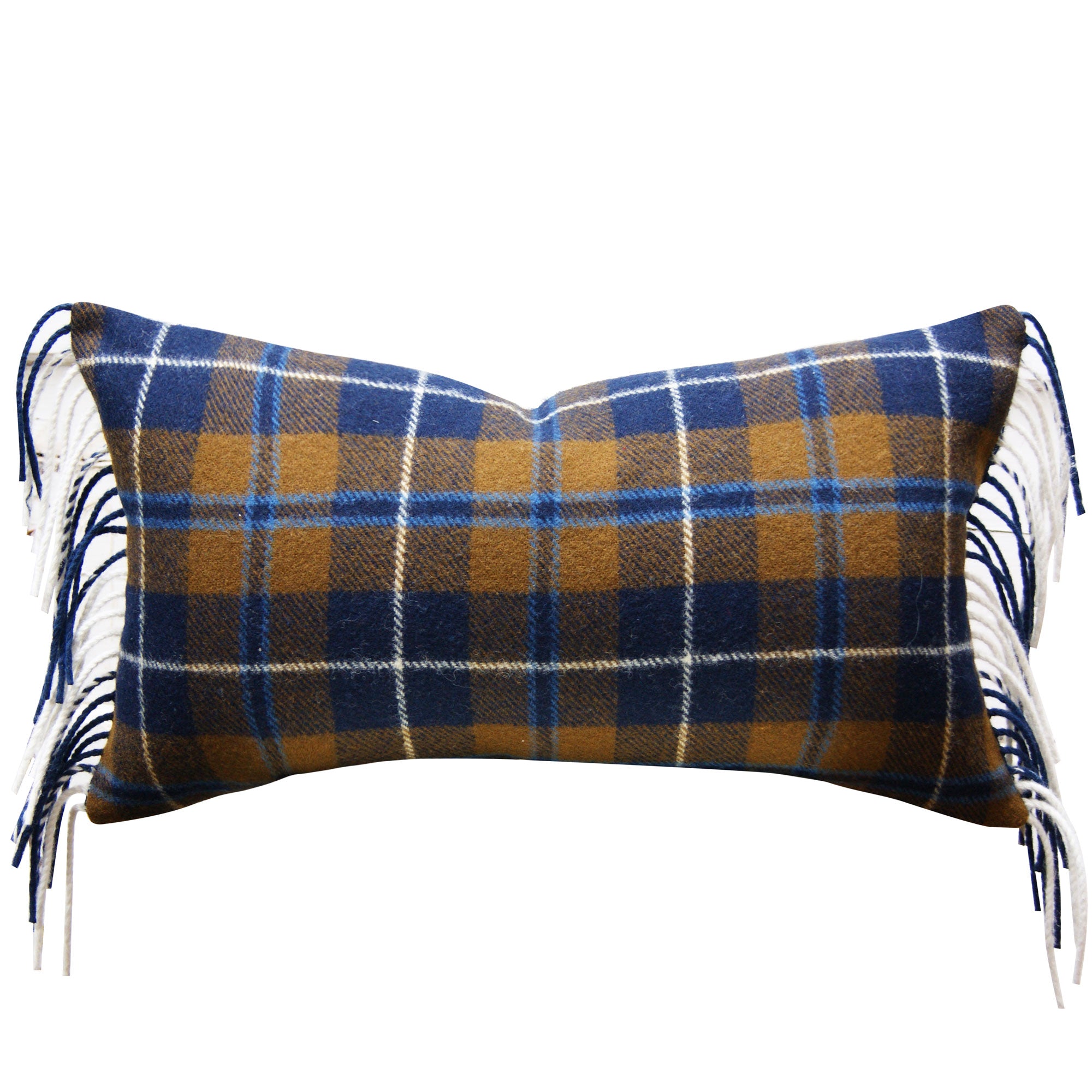 PLAID WOOL PILLOW COVER 16x26 inches ready to ship Studio Tullia