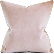 Load image into Gallery viewer, ROSEWATER VELVET PILLOW COVER